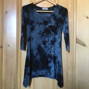 LIKE NEW reverse tie dye long sleeve